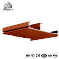 widely use wood grain aluminium door threshold plate profile